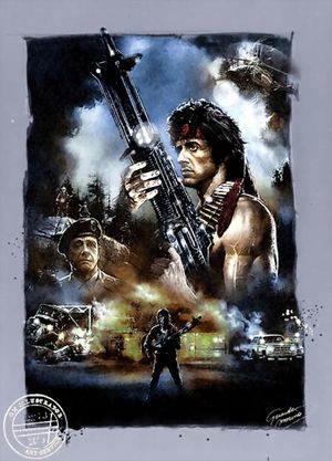 First Blood's poster