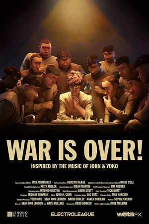 WAR IS OVER! Inspired by the Music of John & Yoko's poster