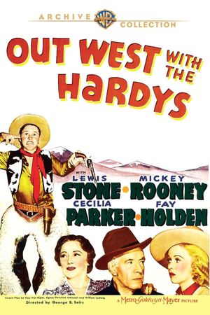 Out West with the Hardys's poster