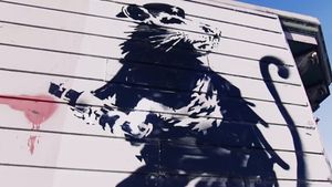 Saving Banksy's poster