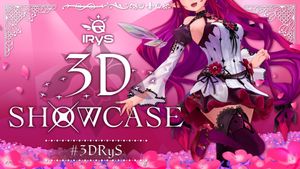 IRyS 3D Showcase's poster