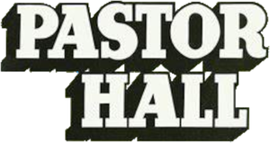 Pastor Hall's poster