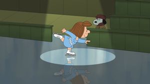 She's a Good Skate, Charlie Brown's poster