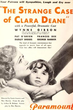 The Strange Case of Clara Deane's poster