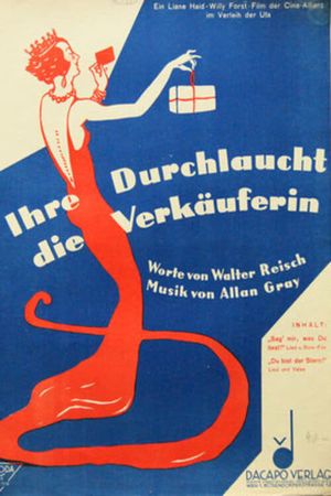 Ihre Durchlaucht, die Verkäuferin's poster