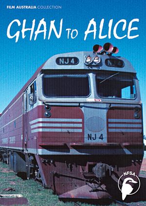 Ghan to Alice's poster