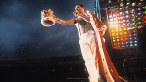 Queen: Live at Wembley Stadium's poster