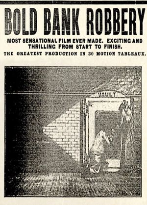 The Bold Bank Robbery's poster