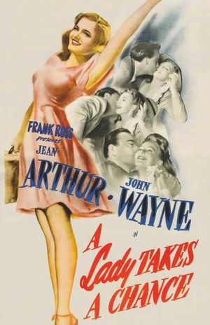A Lady Takes a Chance's poster