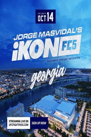 Jorge Masvidal's iKON FC 5: Renfro vs. Irizarry's poster