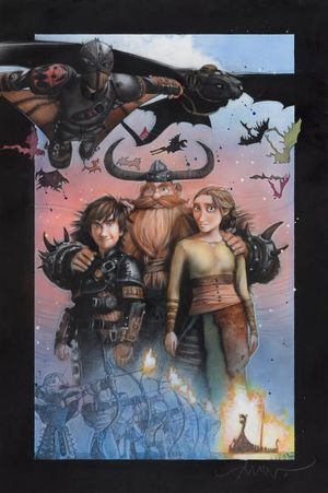 How to Train Your Dragon 2's poster