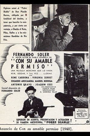 Con su amable permiso's poster