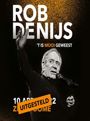 Rob de Nijs - Afscheidsconcert's poster