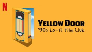 Yellow Door: '90s Lo-fi Film Club's poster