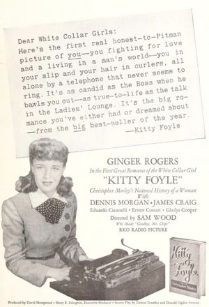 Kitty Foyle's poster