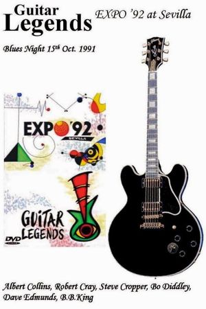 Guitar Legends EXPO '92 at Sevilla - The Blues Night's poster