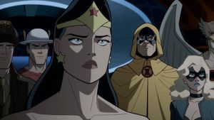 Justice Society: World War II's poster