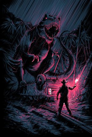 Jurassic Park's poster