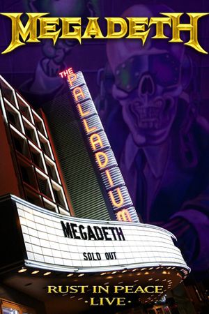 Megadeth - Rust in Peace Live's poster