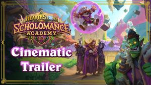 Hearthstone: Scholomance Academy's poster