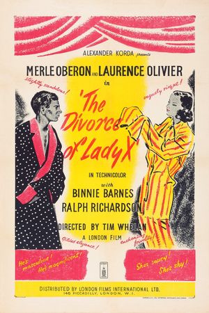 The Divorce of Lady X's poster