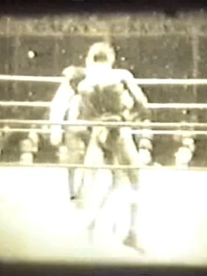 The Gans-McGovern Fight's poster