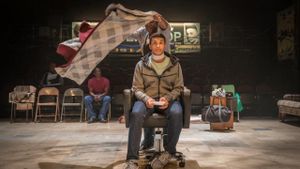 National Theatre Live: Barber Shop Chronicles's poster