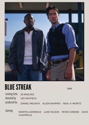 Blue Streak's poster
