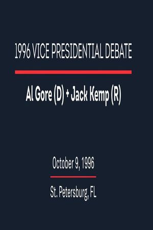 1996 Vice Presidential Debate's poster