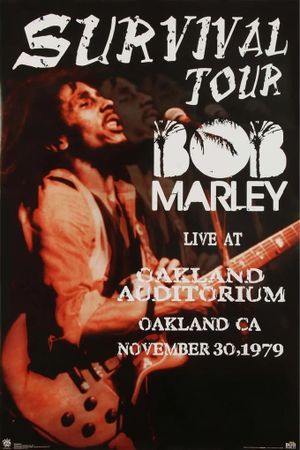 Bob Marley and The Wailers Live at Oakland Auditorium's poster