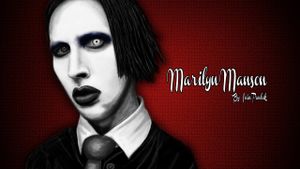 Marilyn Manson at Rock am Ring 2003's poster