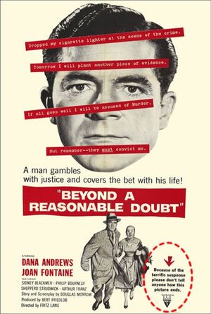 Beyond a Reasonable Doubt's poster