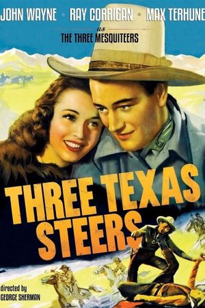 Three Texas Steers's poster