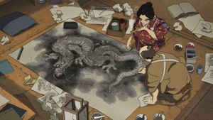 Miss Hokusai's poster
