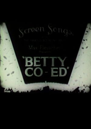 Betty Co-ed's poster