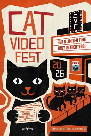 CatVideoFest 2026's poster