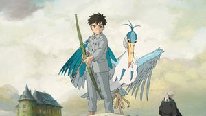 The Boy and the Heron's poster