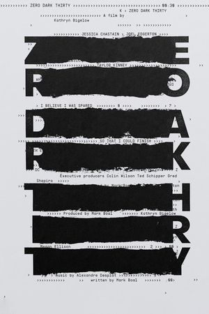 Zero Dark Thirty's poster