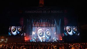 Jean-Michel Jarre : Francofolies de La Rochelle's poster