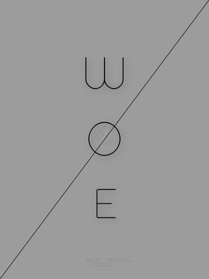 Woe's poster