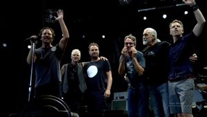 Pearl Jam - Rome 2018's poster