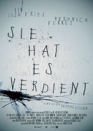 She Deserved It's poster
