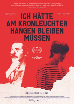 Ich hätte am Kronleuchter hängen bleiben müssen's poster