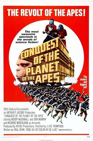 Conquest of the Planet of the Apes's poster