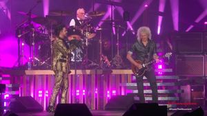 Queen + Adam Lambert - Great Lawn in Central Park's poster