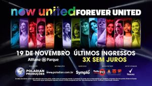 NOW UNITED Forever United - Live in São Paulo's poster