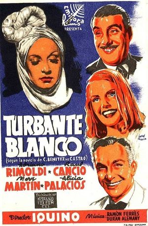 Turbante blanco's poster