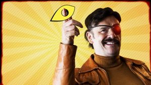 Mindhorn's poster