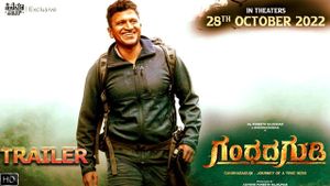 Gandhada Gudi's poster