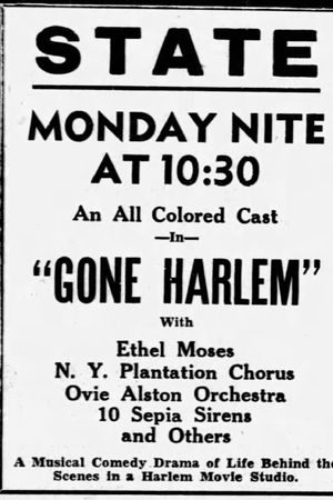 Gone Harlem's poster